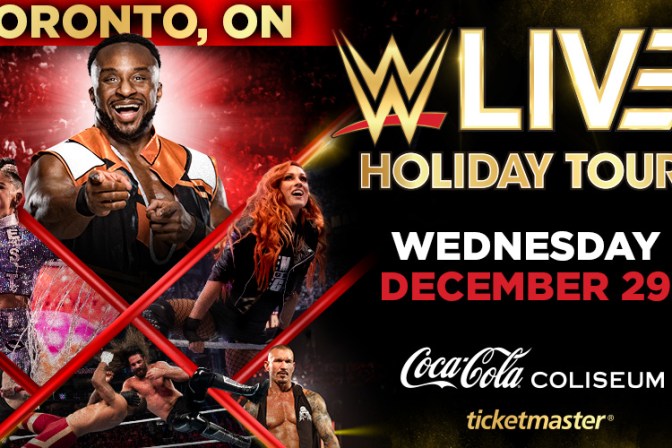 WWE LIVE HOLIDAY TOUR 2021 TORONTO ONTARIO CANADA