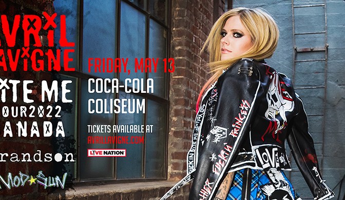 Avril Lavigne grandson MOD SUN Live Nation Toronto Coca-Cola Coliseum Friday May 13, 2022