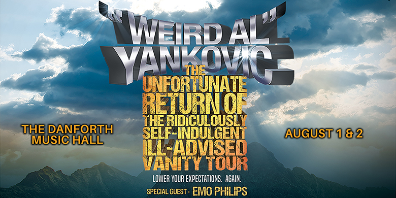 Weird Al Yankovic The Danforth Music Hall August 1 & 2, 2022 Toronto