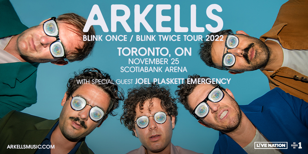 arkells blink once tour setlist