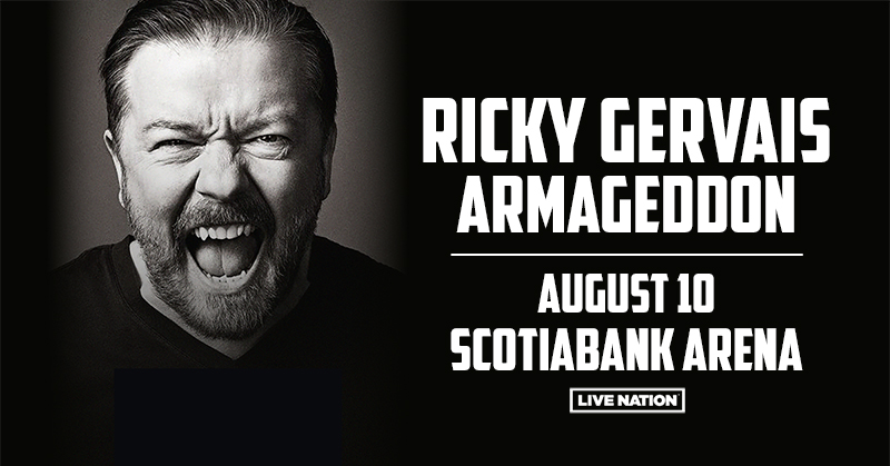 Win Tickets To See Ricky Gervais | 102.1 the Edge