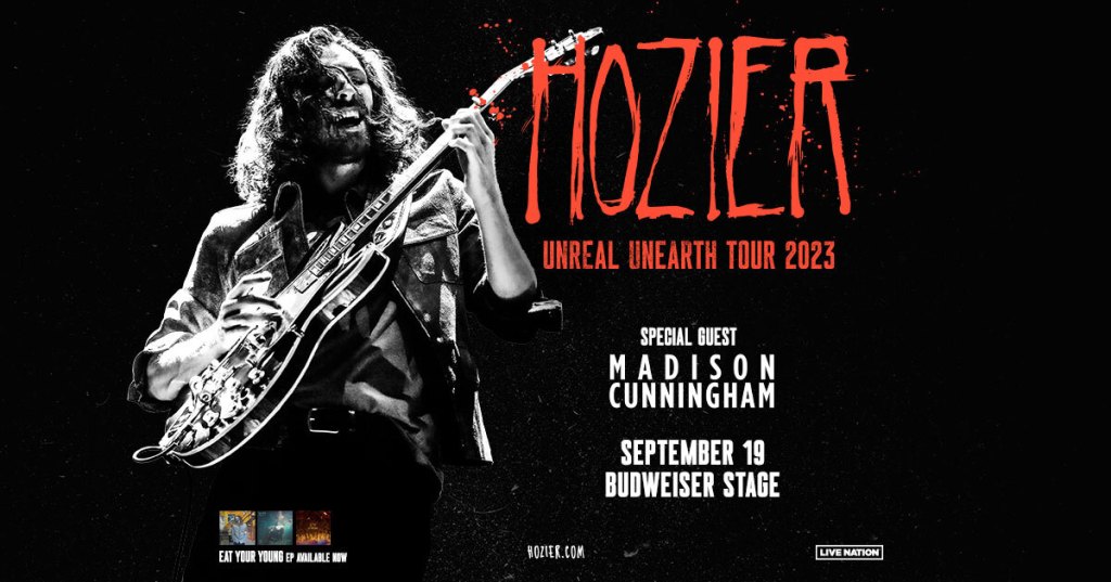HOZIER Unreal Tour 2023 102.1 the Edge