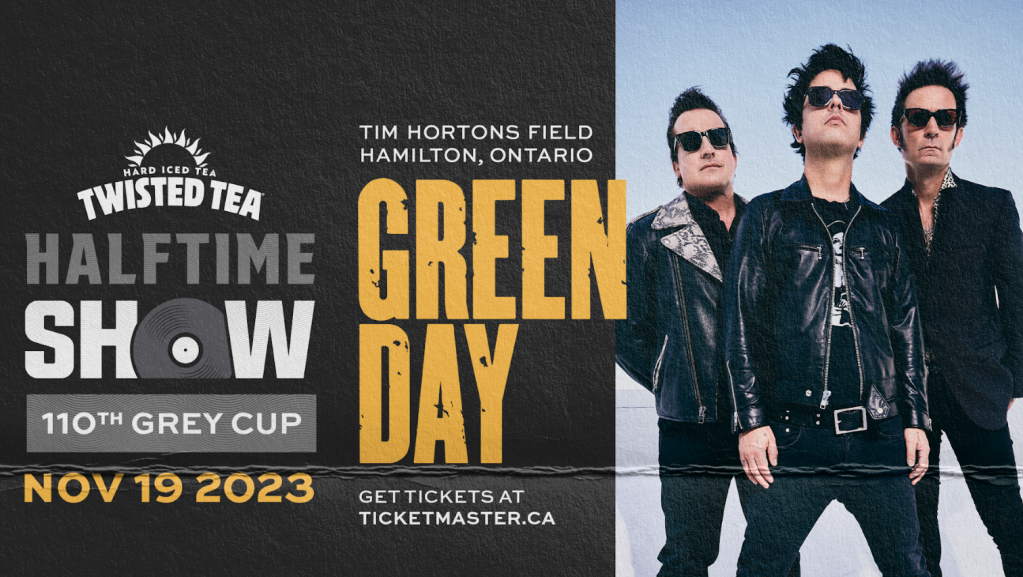 Green Day (Grey Cup Halftime Show) 102.1 the Edge