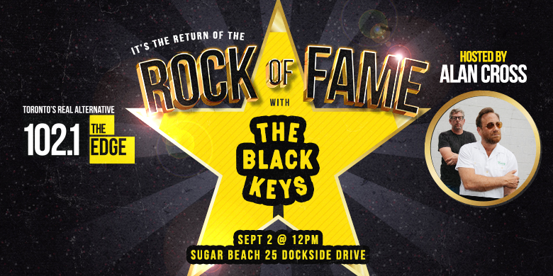The Edge’s Rock of Fame with The Black Keys