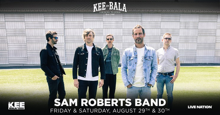 Win Tickets to See Sam Roberts Band