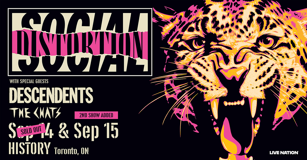 Social Distortion at History | 102.1 the Edge