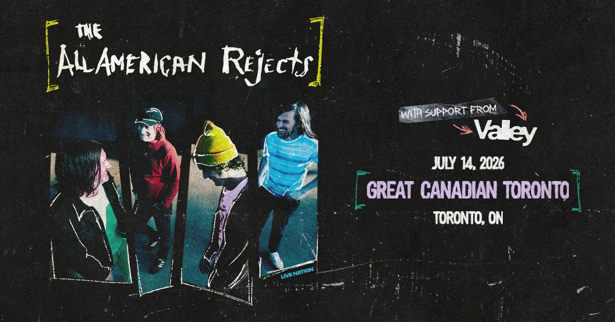 The All-American Rejects at Great Canadian Toronto | 102.1 the Edge
